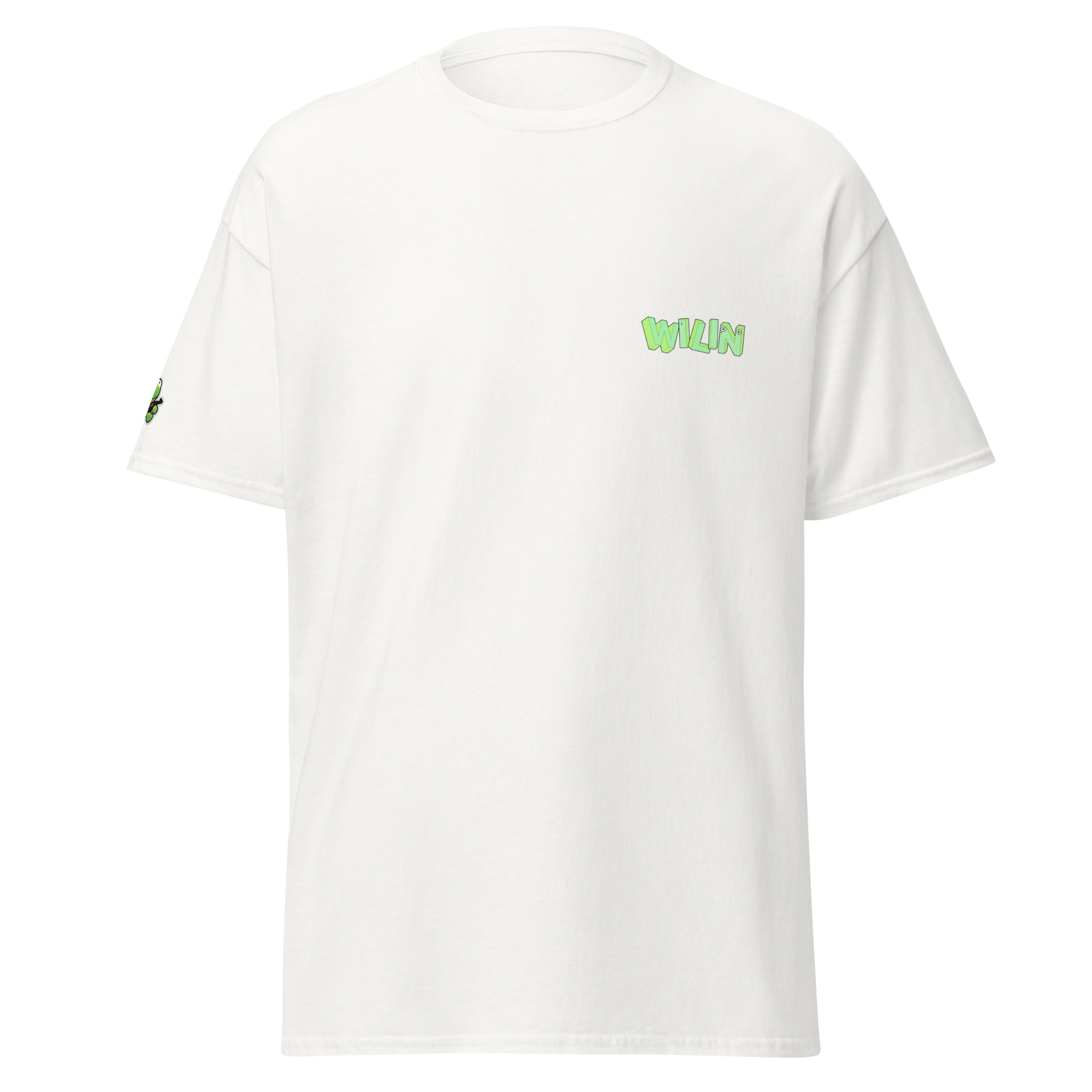 Wilin Tee Shirt + Custom Quote (White) Wilin Tee Shirt + Custom Quote (White)