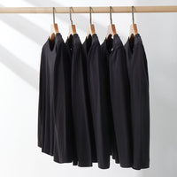 Heavyweight Cotton Long Sleeve T-Shirt Men's Loose Fit Crewneck Top