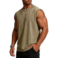 Custom Vintage Washed Cotton Tank Top