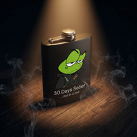30 Days Sober Flask