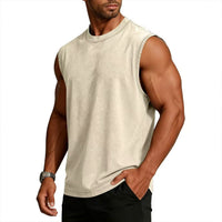 Custom Vintage Washed Cotton Tank Top