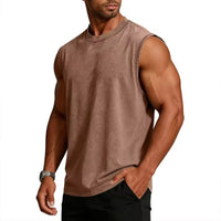 Custom Vintage Washed Cotton Tank Top