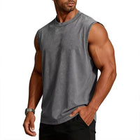 Custom Vintage Washed Cotton Tank Top