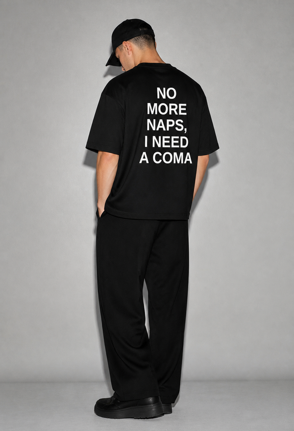 "no more naps, i need a coma"